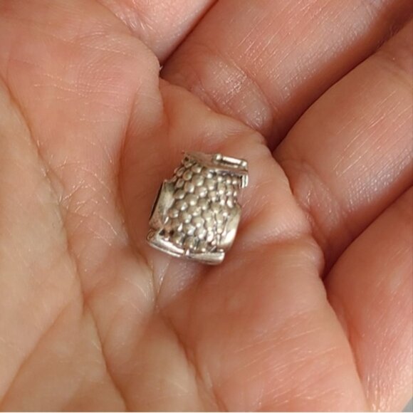 Pandora Sterling Silver 925 Owl Graduation Charm Bead - Picture 8 of 9